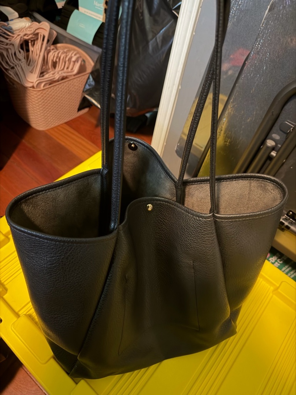 Classic Black Tote Bag - Timeless Everyday Carry